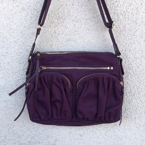 MZ Wallace Paige Handbag- gorgeous Mulberry color, like new!